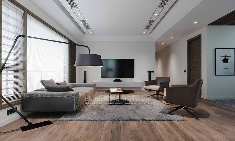 Các mẫu trang trí phòng khách ấn tượng