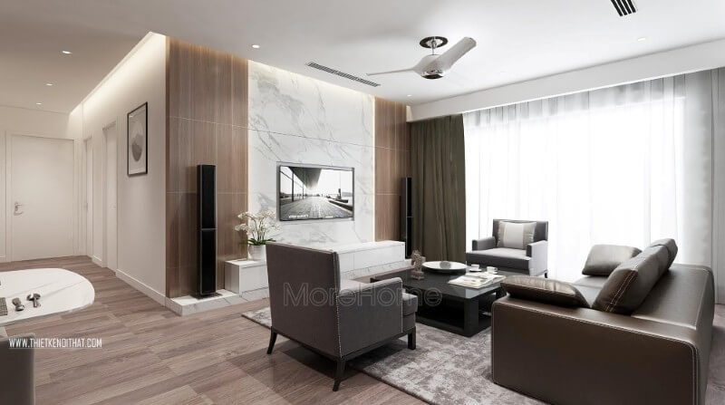 thiết kế chung cư hiện đại