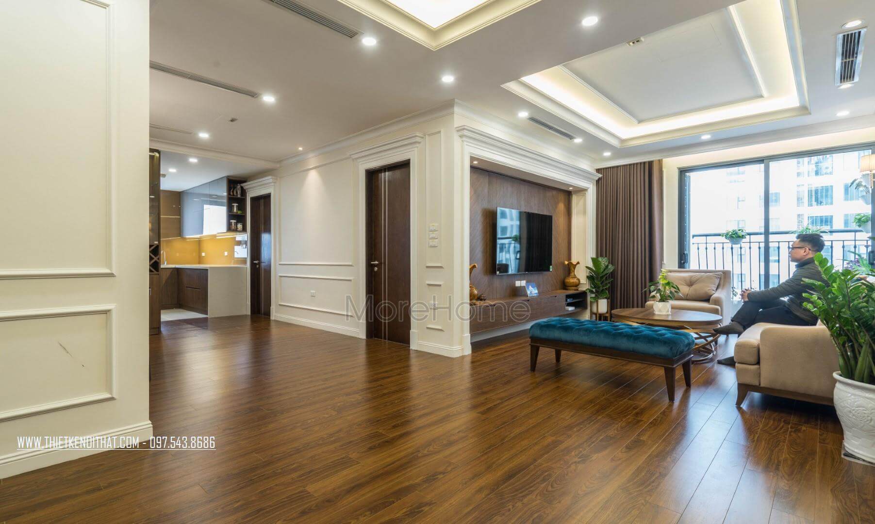 Tư vấn mẫu thiết kế phòng khách sang trọng