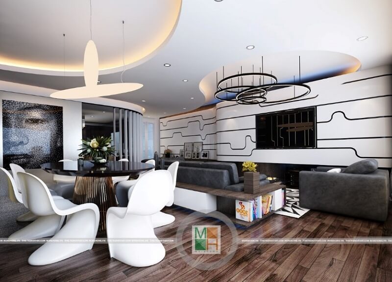 Thiết kế phòng khách tại Hà Nội