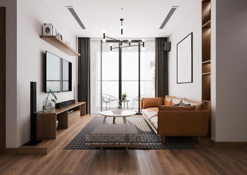 Thiết kế phòng khách tại Hà Nội