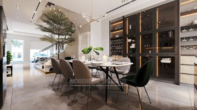 Mẫu bàn ăn đẹp MoreHome